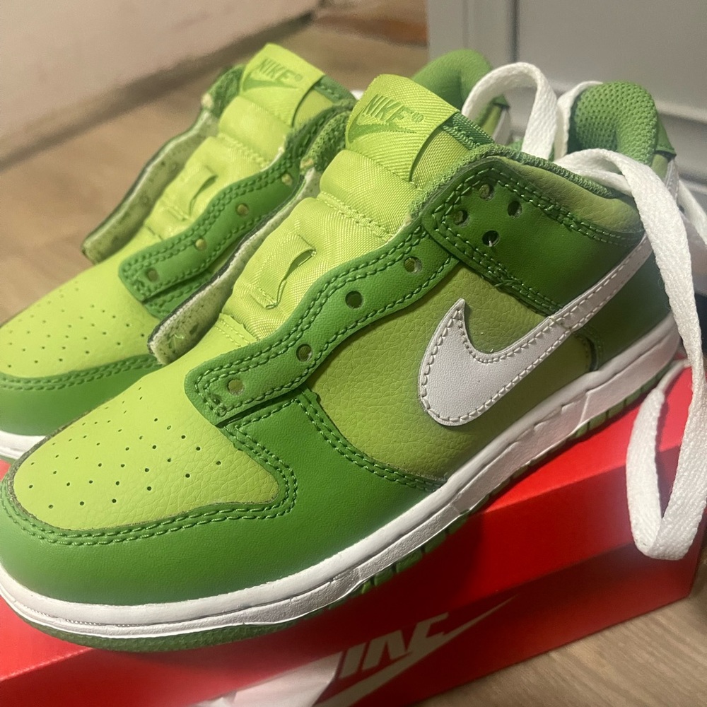 Kermit the frog Nike dunks low (PS)